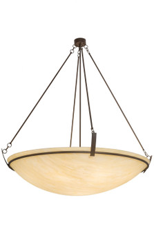 Covina Ten Light Inverted Pendant in Cafe-Noir (57|176679)