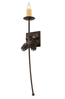 Bechar One Light Wall Sconce in Dark Burnished Antique Copper (57|176186)