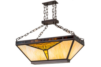 Nuevo Nine Light Inverted Pendant in Timeless Bronze (57|175804)