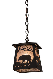 Bear At Dawn One Light Mini Pendant in Oil Rubbed Bronze (57|175566)