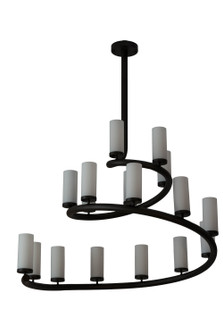 French Horn 17 Light Chandelier in Oil Rubbed Bronze (57|175259)