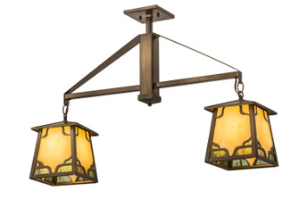 Kirkpatrick Two Light Island Pendant in Antique Copper (57|174319)