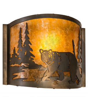 Lone Bear One Light Wall Sconce in Antique Copper (57|174065)