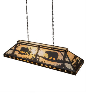 Moose & Black Bear Nine Light Pendant in Cafe-Noir (57|169522)