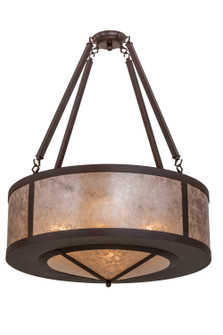 Pomona Four Light Inverted Pendant in Cafe-Noir (57|169163)