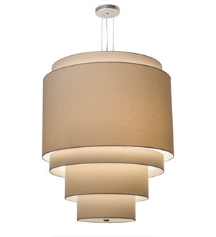 Cilindro Four Light Pendant in Nickel (57|168312)