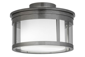 Cilindro Two Light Flushmount in Steel (57|167935)