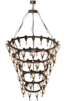 Juala Pin 63 Light Chandelier in Copper Rust (57|165791)