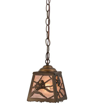 Spruce Pine One Light Mini Pendant in Antique Copper (57|164758)