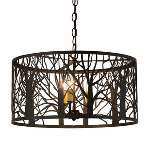 Winter Maple Three Light Pendant in Oil Rubbed Bronze (57|163607)