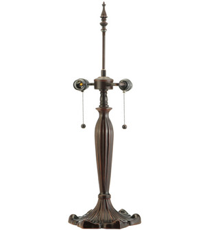 Victorian Three Light Table Base in Mahogany Bronze (57|163350)