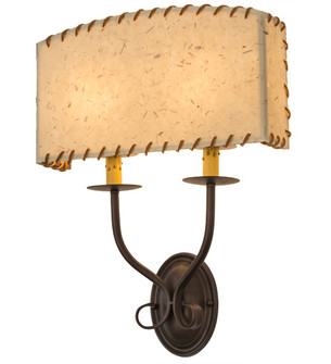 Ranchero Two Light Wall Sconce in Mahogany Bronze (57|163121)