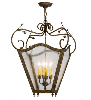 Terena Four Light Pendant in Red Rust (57|162408)