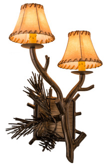 Lone Pine Two Light Wall Sconce in Antique Copper (57|161370)