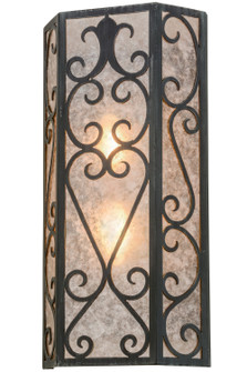 Mia Two Light Wall Sconce in Black Metal (57|159022)