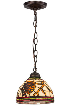 Pinecone One Light Mini Pendant in Mahogany Bronze (57|157395)