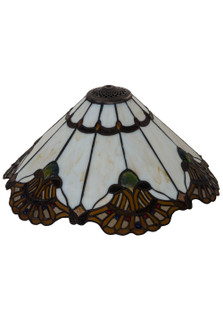 Shell With Jewels Shade in Wrought Iron (57|157062)
