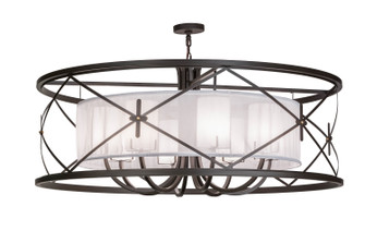 Penelope Eight Light Pendant in Oil Rubbed Bronze (57|156297)