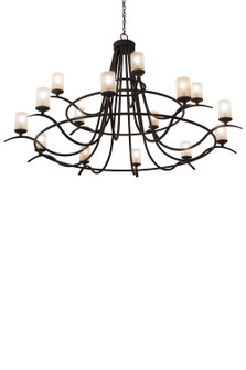 Octavia 15 Light Chandelier in Craftsman Brown (57|154234)