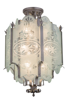 Chartres 12 Light Pendant in Antique Nickel (57|154184)