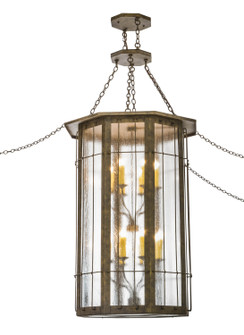 West Albany 16 Light Pendant in Black Metal,Antique (57|153278)