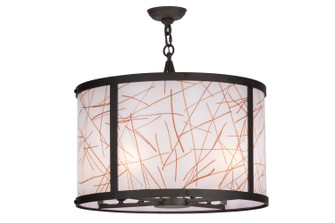 Cilindro Four Light Pendant in Oil Rubbed Bronze (57|151397)