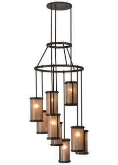 Cartier Nine Light Chandelier in Timeless Bronze (57|149979)