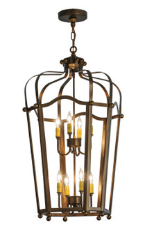 Citadel Eight Light Pendant in Antique Copper (57|149735)