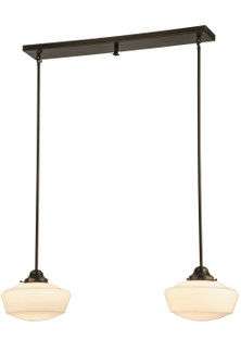 Revival Two Light Island Pendant in Craftsman Brown (57|147635)