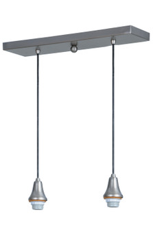 Squire Two Light Island Pendant Hardware in Brushed Nickel (57|146658)
