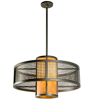 Cilindro One Light Pendant in Rust (57|146020)