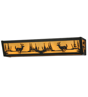 Deer At Lake Four Light Vanity in Timeless Bronze (57|145713)