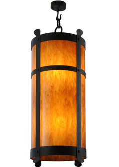 Beartooth Six Light Pendant in Wrought Iron (57|145573)