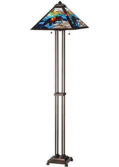 Grizzly Bear Two Light Floor Lamp in Mahogany Bronze (57|145045)