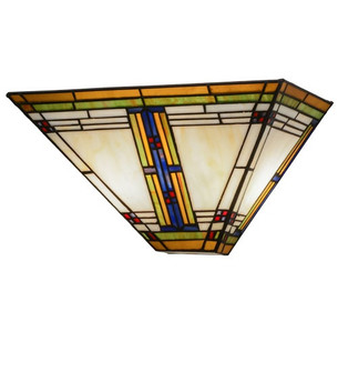 Nevada Two Light Wall Sconce in White Amber Green Blue (57|144967)