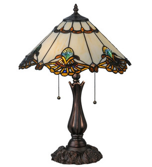 Shell With Jewels Two Light Table Lamp in Mahogany Bronze (57|144058)