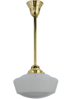 Revival One Light Pendant in Polished Brass (57|143857)