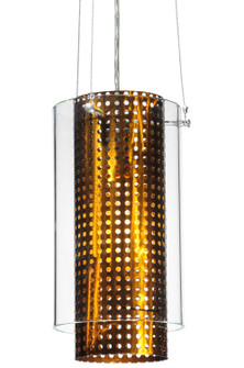 Cilindro One Light Mini Pendant in Custom,Transparent Copper (57|142743)