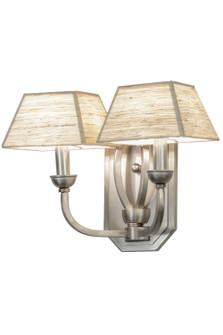 Cesta Two Light Wall Sconce in Brushed Nickel (57|142263)