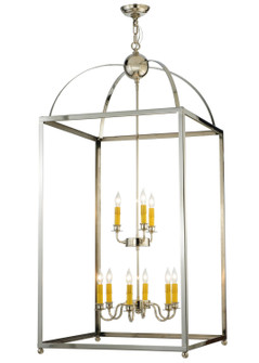 Pavilion Nine Light Pendant in Polished Nickel (57|137352)