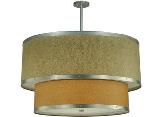 Cilindro Six Light Pendant in Nickel (57|136291)