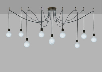 Castiliolite Ten Light Pendant in Custom,Weathered Bronze (57|136207)