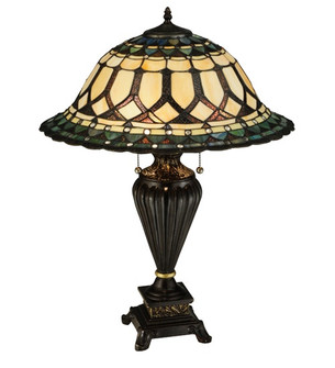 Aello Three Light Table Lamp in Antique Copper (57|134536)