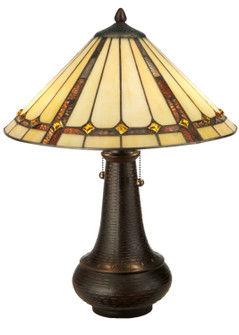 Belvidere Two Light Table Lamp in Mahogany Bronze (57|130743)