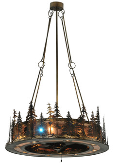 Tall Pines 13 Light Chandelier in Burnished Copper (57|130184)