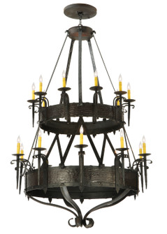 Costello 20 Light Chandelier in Wrought Iron (57|129518)