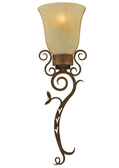 Zoey One Light Wall Sconce in Craftsman Brown (57|129314)