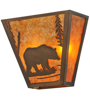 Bear Creek Two Light Wall Sconce in Antique Copper (57|129337)