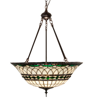 Tiffany Roman Three Light Pendant in Mahogany Bronze (57|128649)