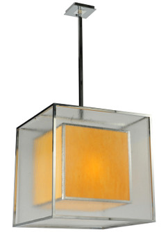 Quadrato Three Light Pendant in Chrome (57|128290)